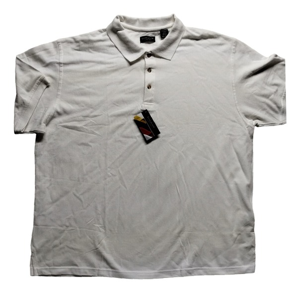 UltraClub Classic Polo Shirt Cotton Short Sleeve Casual Top‎ 3XL - Picture 1 of 8